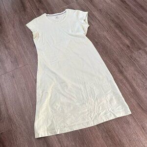 Patagonia organic cotton sleeping dress midi length sleep tee t-shirt dress M